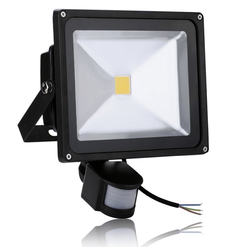 High Power 30W LED Flood Light Fixture with Motion Sensor