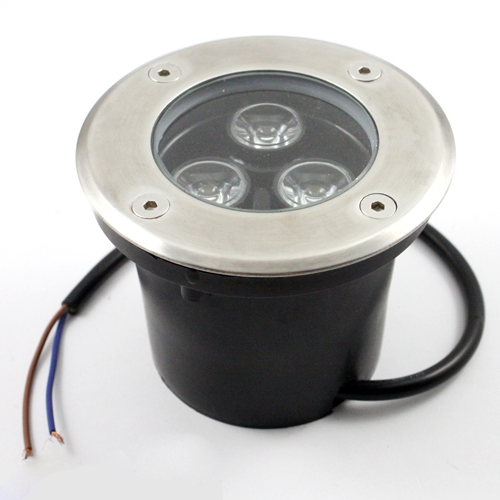 LED In Ground Well Light - 3 x 1W High Power LEDs