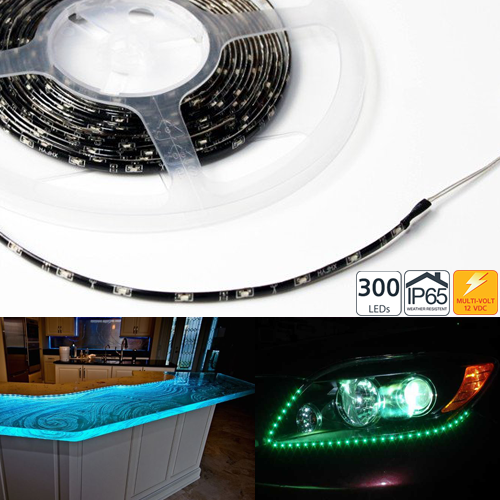 Side Emitting LED Weatherproof Flexible Light Strip - SWFS-x300 series