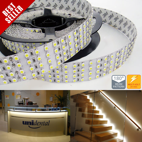 4NFS-x2250-24V series Quad Row High Power LED Strip Lights [4NFS-x2250-24V]