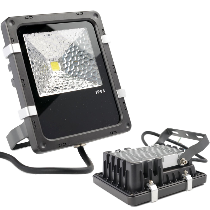 10W High Power LED Flood Light with Aluminium Heat Sink in IP65 for Outdoor Use