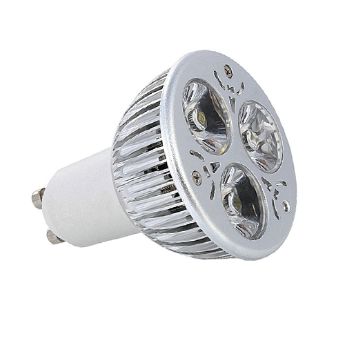 3 Watt GU10 LED Bulb, 20 Watt Halogen Bulb Replacement - Click Image to Close