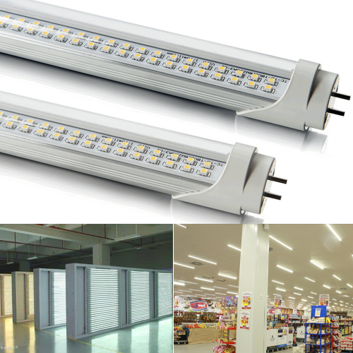 FREE SHIPPING DHL 10pcs of 2 Feet (600MM) SMD LED Fluorescent Tube Light T8 10 Watt - Click Image to Close