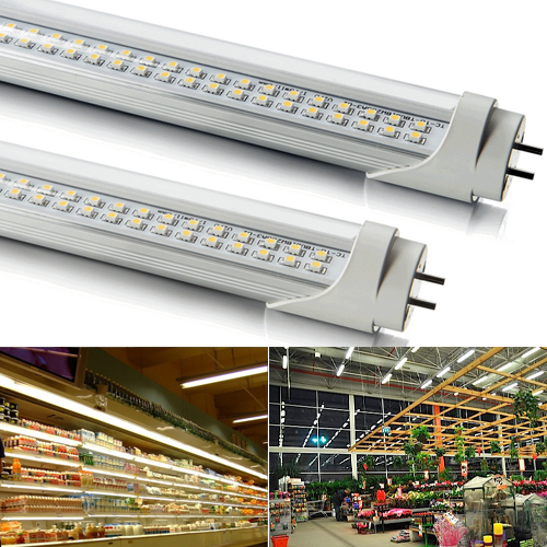 FREE SHIPPING DHL 10pcs of 3 Feet (900MM) SMD LED Fluorescent Tube Light T8 12 Watt - Click Image to Close