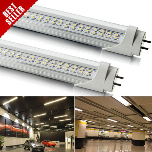 FREE SHIPPING DHL 8pcs 8 feet (2381mm) SMD LED Fluorescent Tube Lamp T8 33W - Click Image to Close