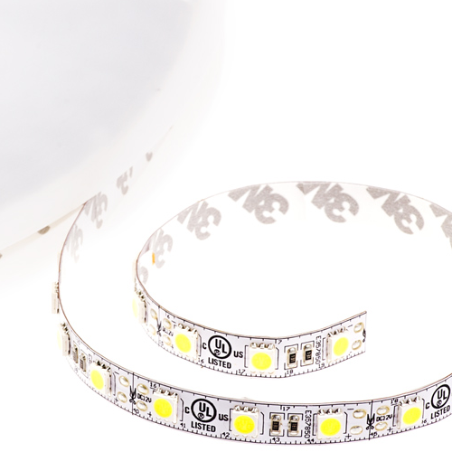 Custom Length High Power Flexible LED Light Strip, 18 SMDs/ft., 3 Chip SMD LED 5050 - Click Image to Close