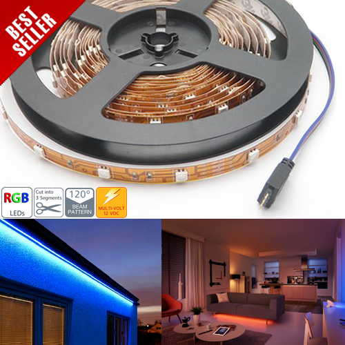 High Power RGB LED Flexible Light Strip - NFS-RGB150x - Click Image to Close