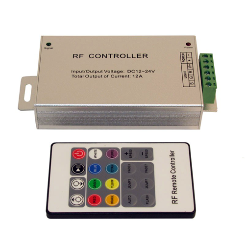 RF-X4RGB RGB Controller w/ RF Remote - Click Image to Close