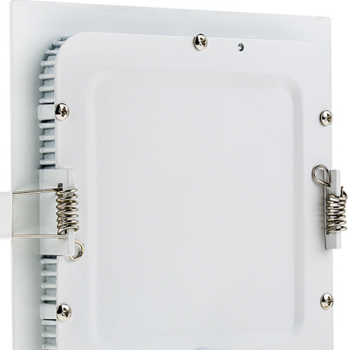 6" Square Low Profile LED Recessed Light - 9W