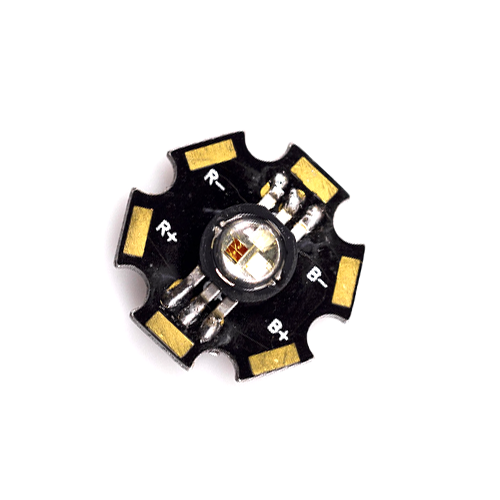 Vollong 3W RGB High Power LED - 10PCS - Click Image to Close