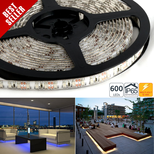 Weatherproof High Power LED Strip Lights - WFLS-x600-IP65